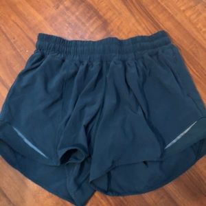 Lululemon shorts tall dark turquoise